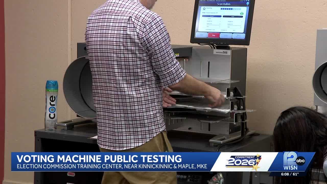 Milwaukee election officials test voting machines to prevent errors ahead of general election — WISN 12 Milwaukee, Houston Community news