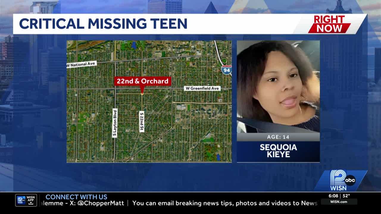 Police searching for critically missing 14-year-old Milwaukee girl — WISN 12 Milwaukee, Houston Community news
